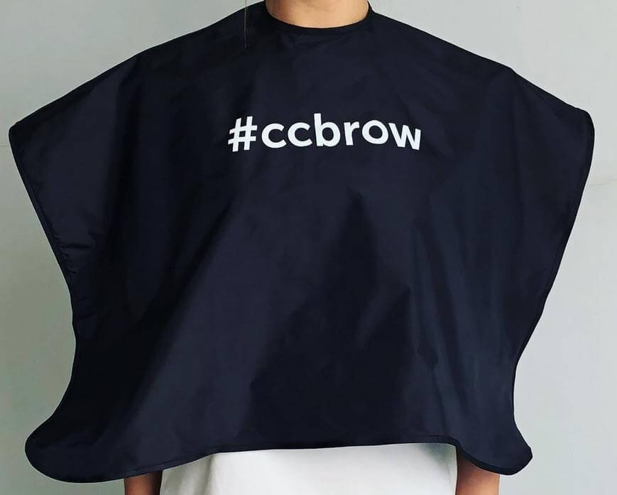 Пеньюар CC Brow, длина 45 см, черный, нейлон Пеньюар CC Brow, длина 45 см, черный, нейлон
