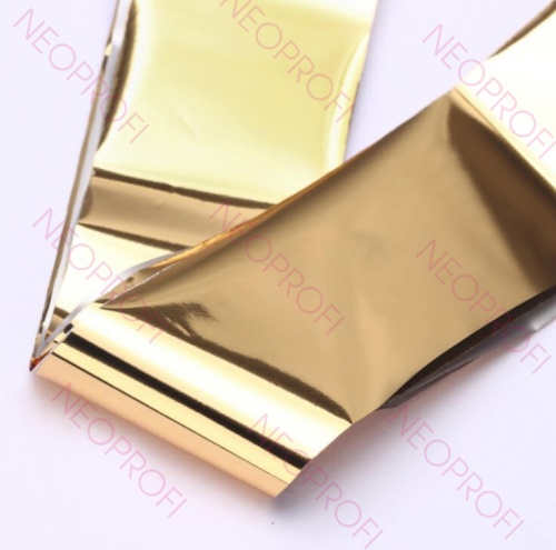 Фольга для литья светлое золото