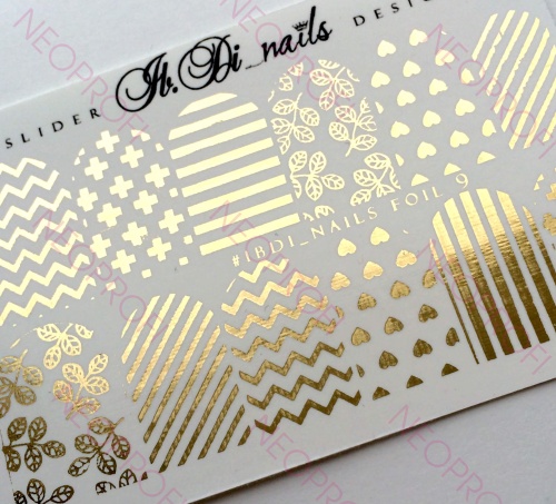 Слайдер FOIL 09 (золото)