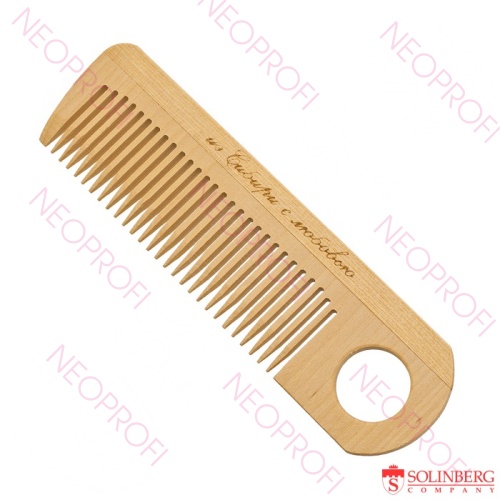 Расческа деревянная Тимбэ 4101 с отверстием