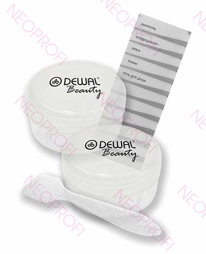 Дорожный набор баночек для путешествий Dewal Beauty