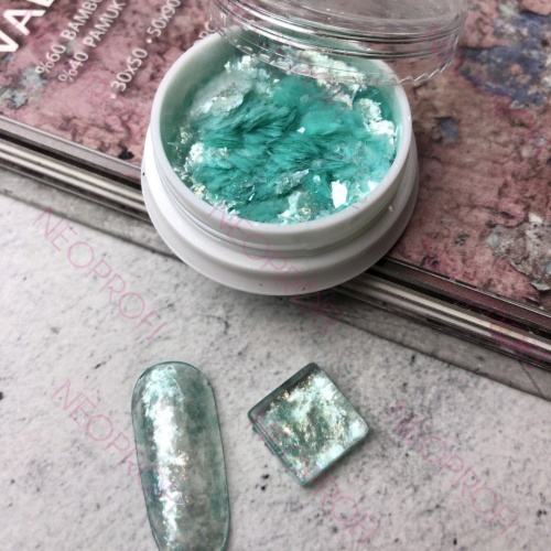 Хлопья OPAL GREEN IBDI NAILS Хлопья OPAL GREEN IBDI NAILS