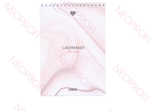 Тетрадь \ Блокнот для записи клиентов Мрамор Lovely
