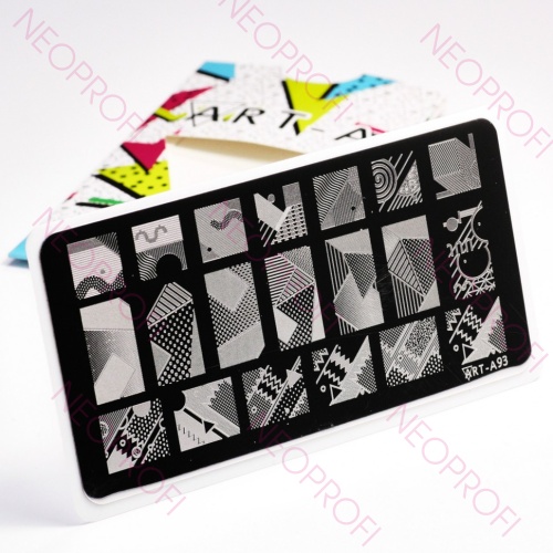 Пластина для стемпинга Art - A 093