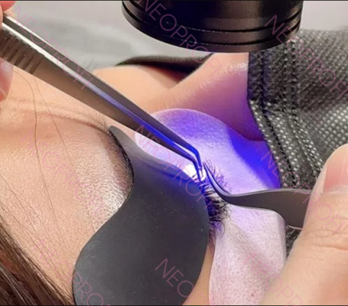 Мастер-класс. LED наращивание ресниц