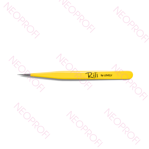 Пинцет прямой Yellow line Rili