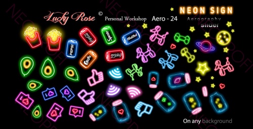 Слайдер AERO NEON  -  24