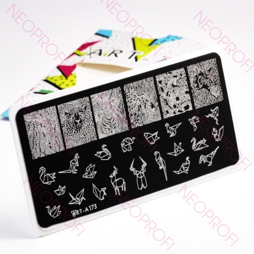 Пластина для стемпинга Art - A 173